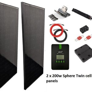 Seeing Double 400 WATT Solar System Installed